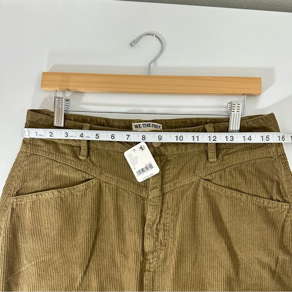 Free People We The Free Come as You Are Cord Maxi Skirt in Chocolate size 8 NWT - Picture 8 of 11